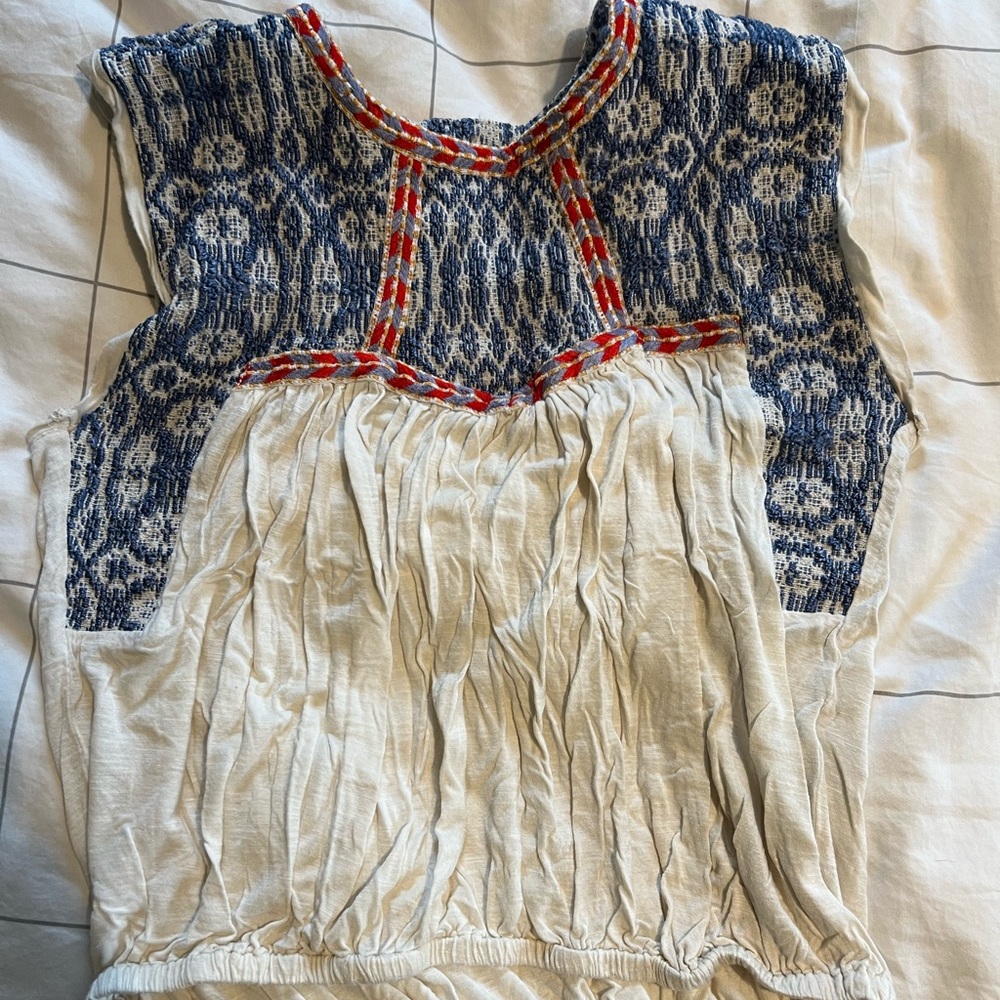 Tularosa top with embroidery